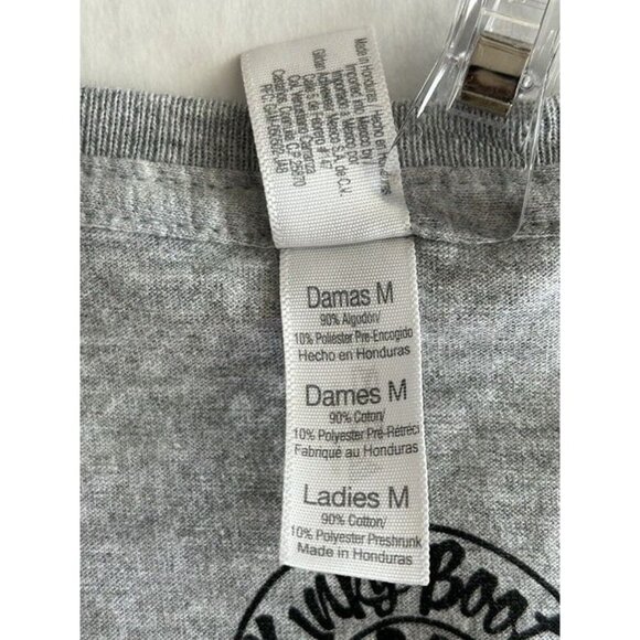 Woman Medium NYC Broadway Show Kinky Boots The Musical Grey B'Way Merch T Shirt - Picture 4 of 6